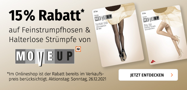 15 % Move Up Feinstrumpfhosen & Halterlose Strümpfe