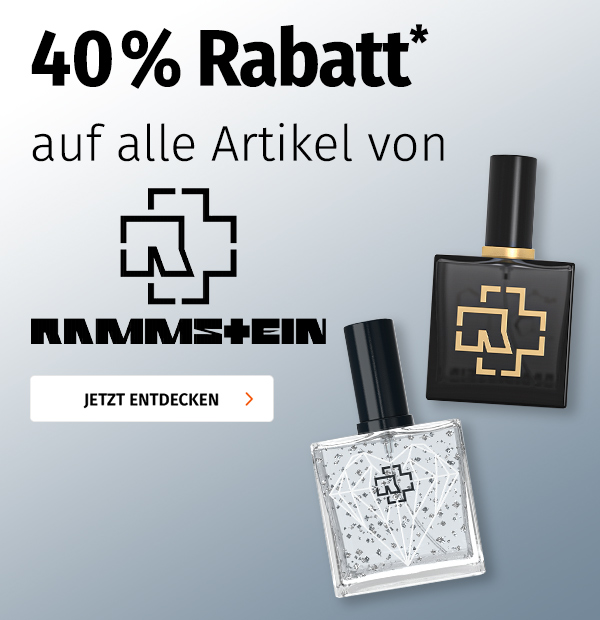 40% auf Rammstein Düfte